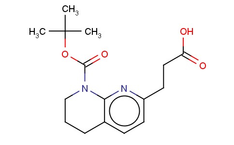 8-N-BOC-5,6,7,8-TETRAHYDRO-1,8-NAPHTHYRIDIN-2-PROPIONIC ACID
